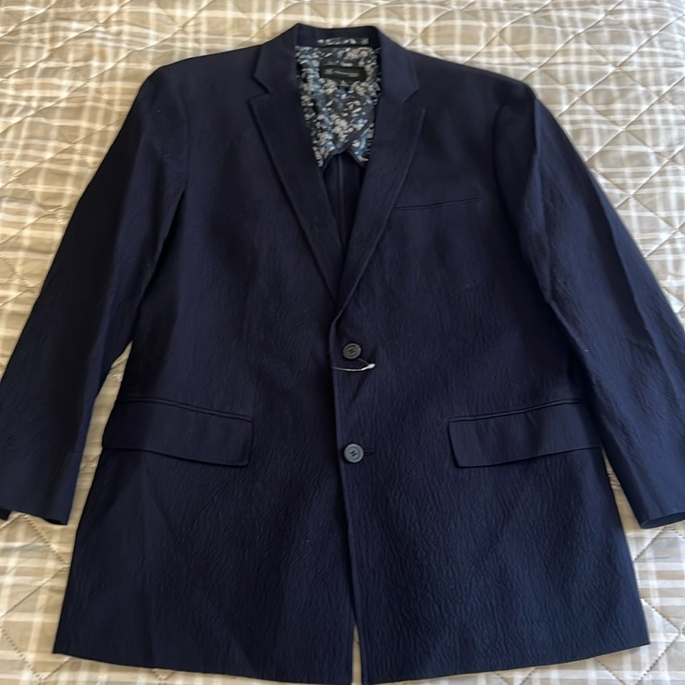 I.N.C Slim Fit Cotton Studio sport Jacket Blazer Size 42R NWOT